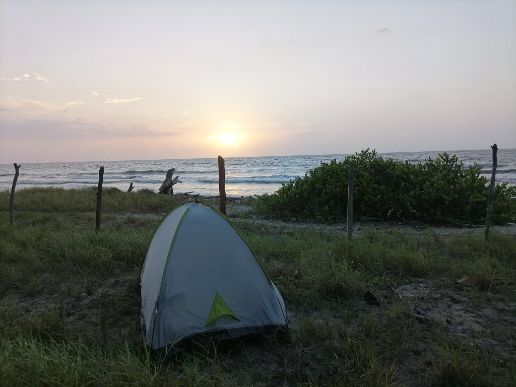 Vadkemping a kolumbiai karib-tenger&nbsp;partján