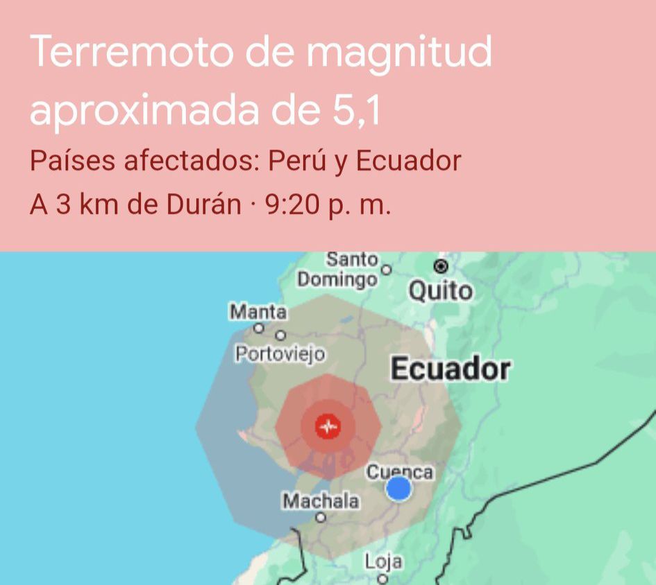Földrengés az Andokban